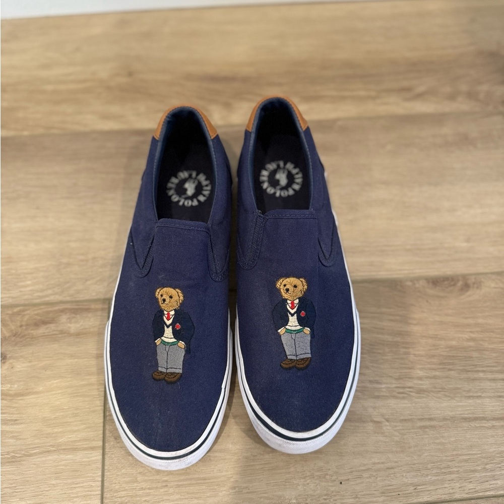 Polo Ralph Lauren Polo Bear slip on shoes Thompson Size 9.5